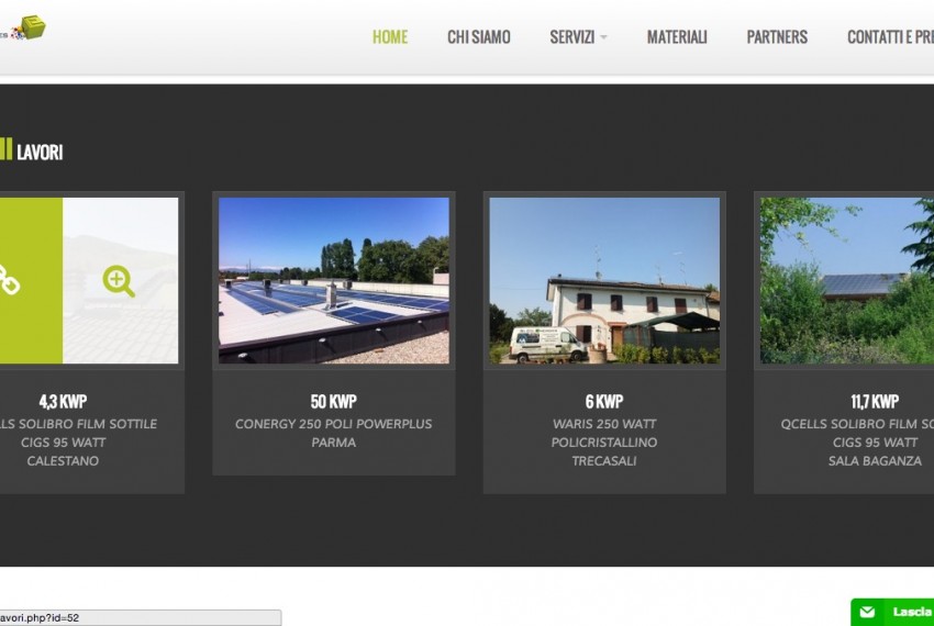 Radici Design - SI.CO. ENERGES - Sito web 2014