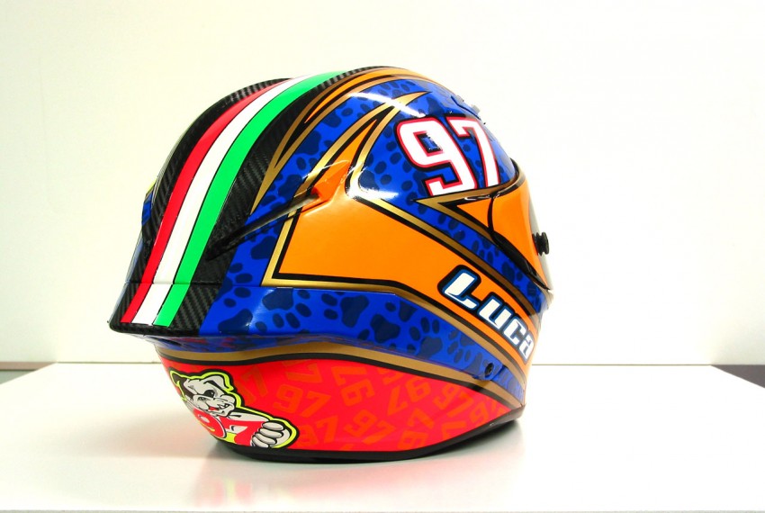 Radici Design - Luca Marini - Helmet Moto3 2012